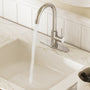 1-Hole/3-Hole Single Handle Bathroom Vanity Faucet with Deck Plate