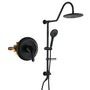 9.63-inch Exposed Shower System with Shower Valve & Soap Dish