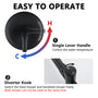 9.63-inch Exposed Shower System with Shower Valve & Soap Dish