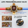 8-inch 2-Function Exposed Pipe Shower System with Shower Valve