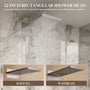 22" Luxury Thermostatic Shower System with Digital Temperature Display