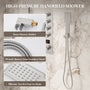 22" Luxury Thermostatic Shower System with Digital Temperature Display