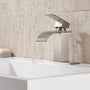 Single Handle Bathroom Sink Faucet Waterfall Spout Bathroom Sink Faucet