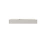 36 in. Wall-Mounted Solid Surface Bathroom Sink with Single Faucet Hole
