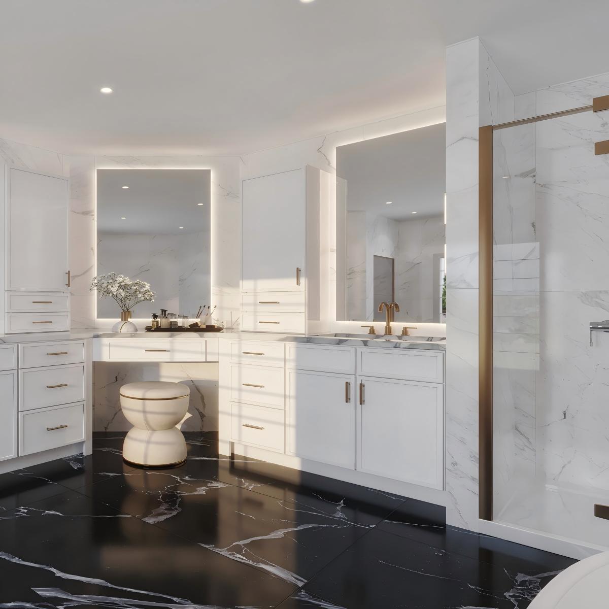 Slim Dove White - Ready To Assemble Kitchen Cabinets