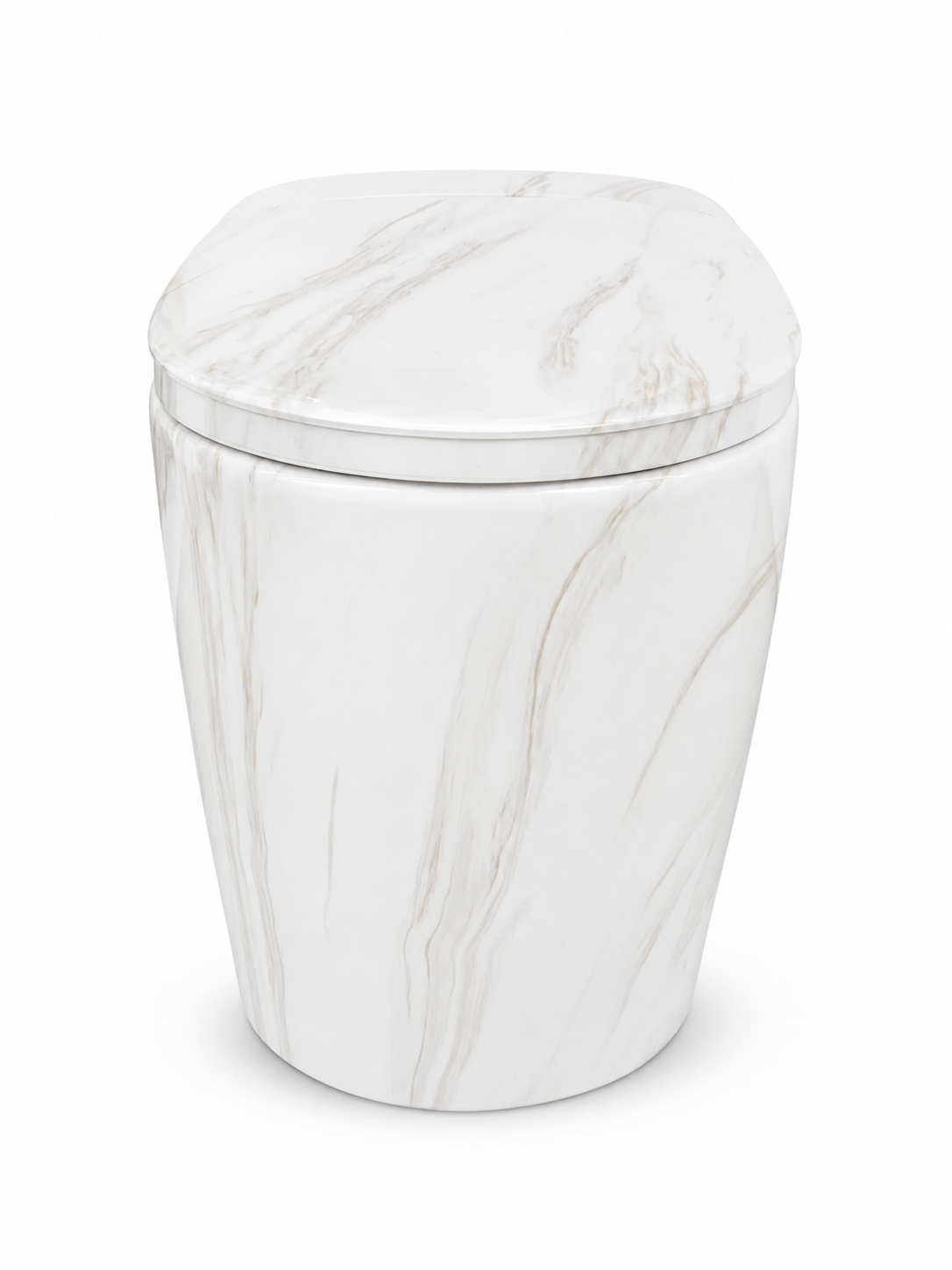 Smart Toilet with Auto Open & Close, Auto Flush, Heated Seat, Warm Water Wash, Dryer, UV Nozzle Care, ADA Height