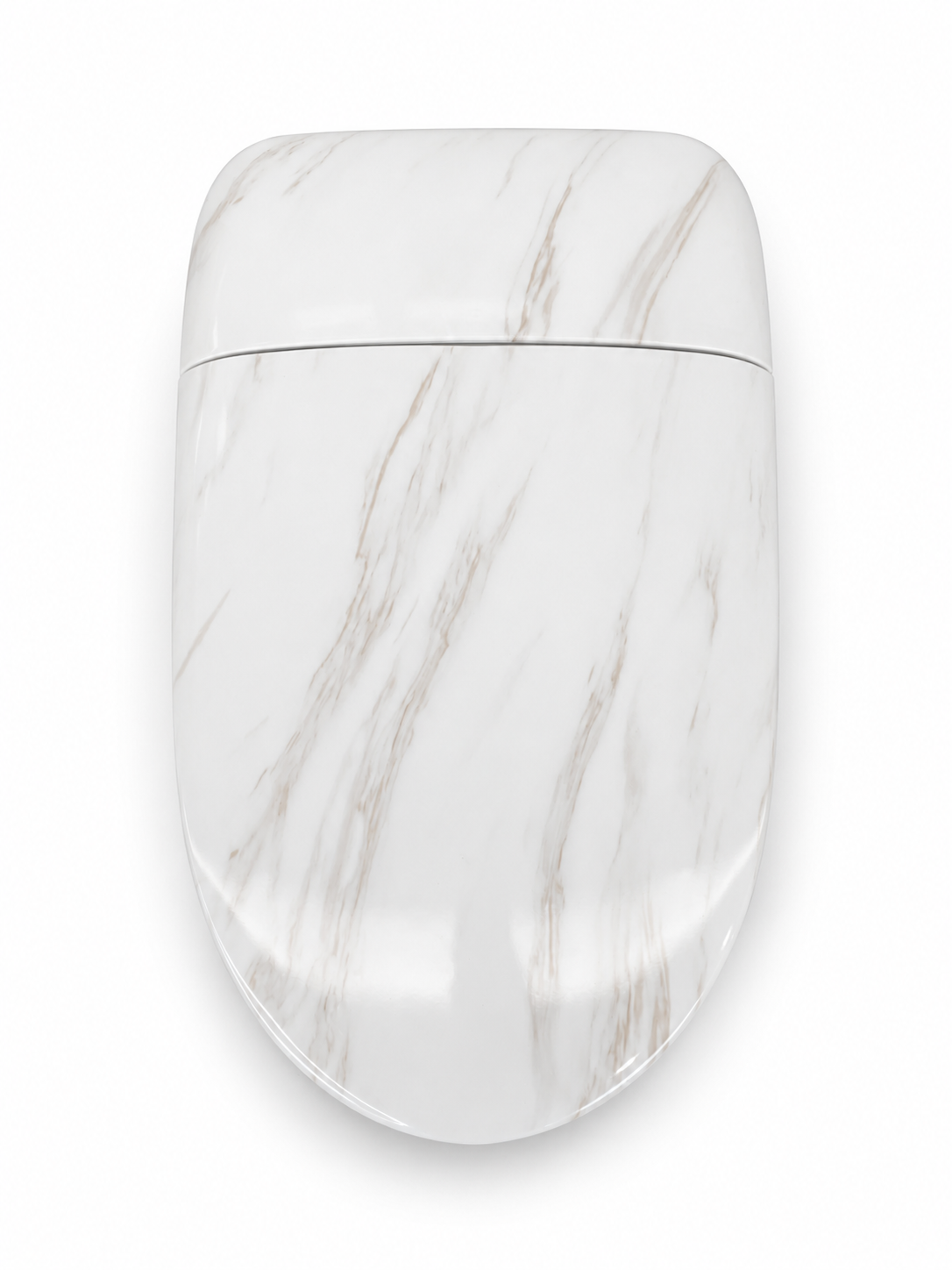 Smart Toilet with Auto Open & Close, Auto Flush, Heated Seat, Warm Water Wash, Dryer, UV Nozzle Care, ADA Height
