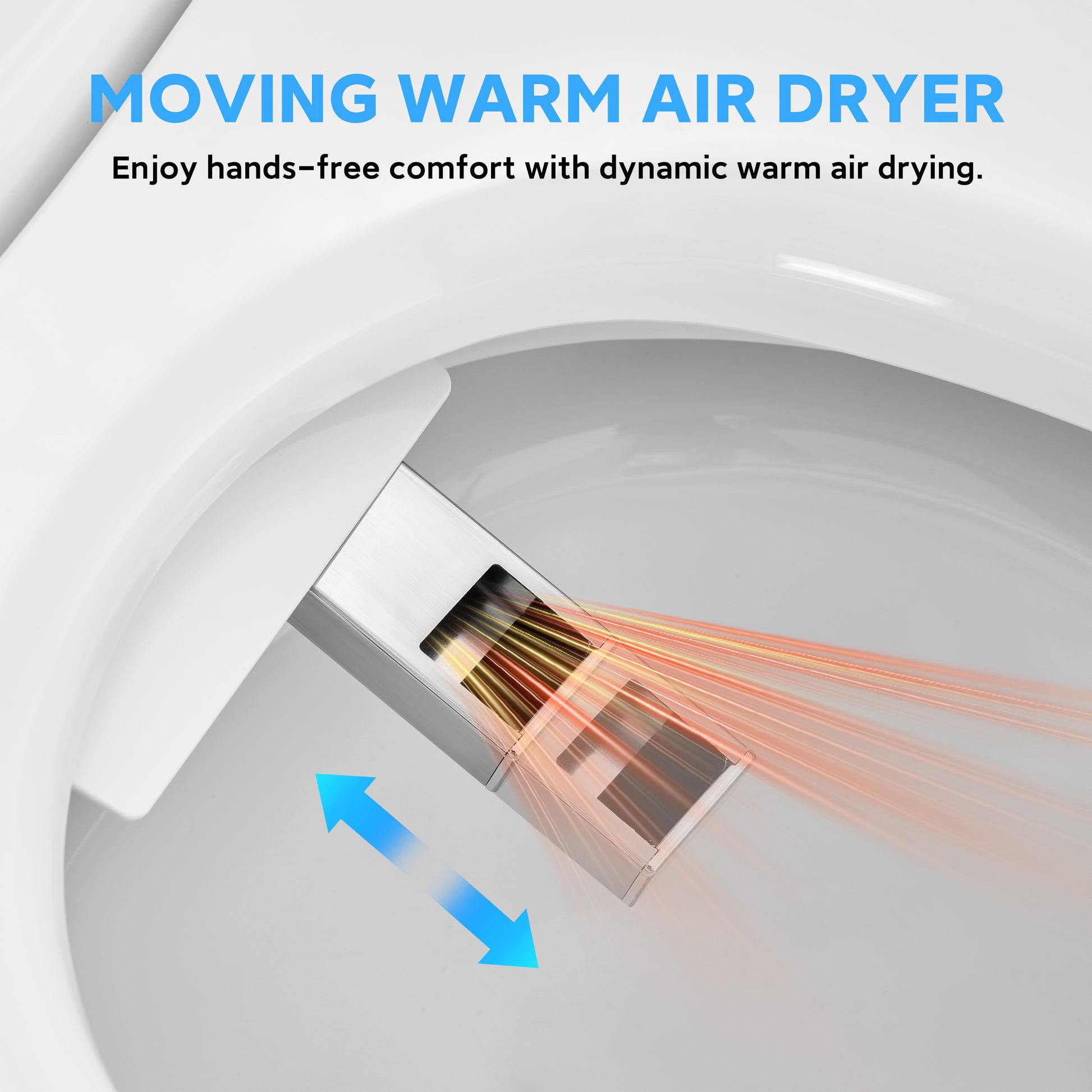 Luxury High-Performance Smart Toilet with Heated Seat & Hands-Free Operation