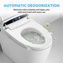 Luxury High-Performance Smart Toilet with Heated Seat & Hands-Free Operation