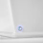 White Elongated Smart Bidet Toilet with UV Sterilization and Remote Control