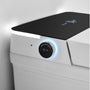 White Elongated Smart Bidet Toilet with UV Sterilization and Remote Control