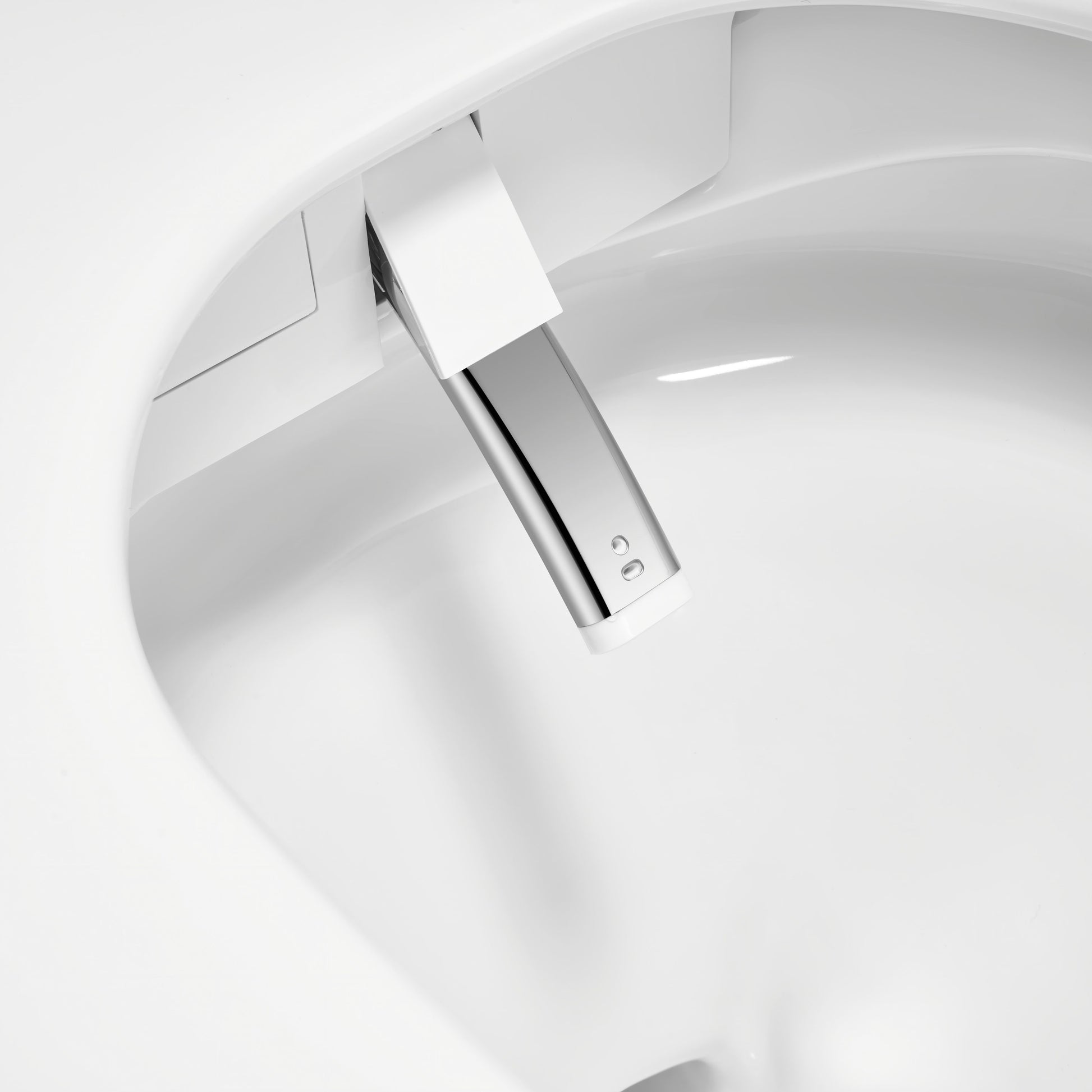 Modern Antibacterial Ceramic Smart Toilet with Side Ambient Lighting