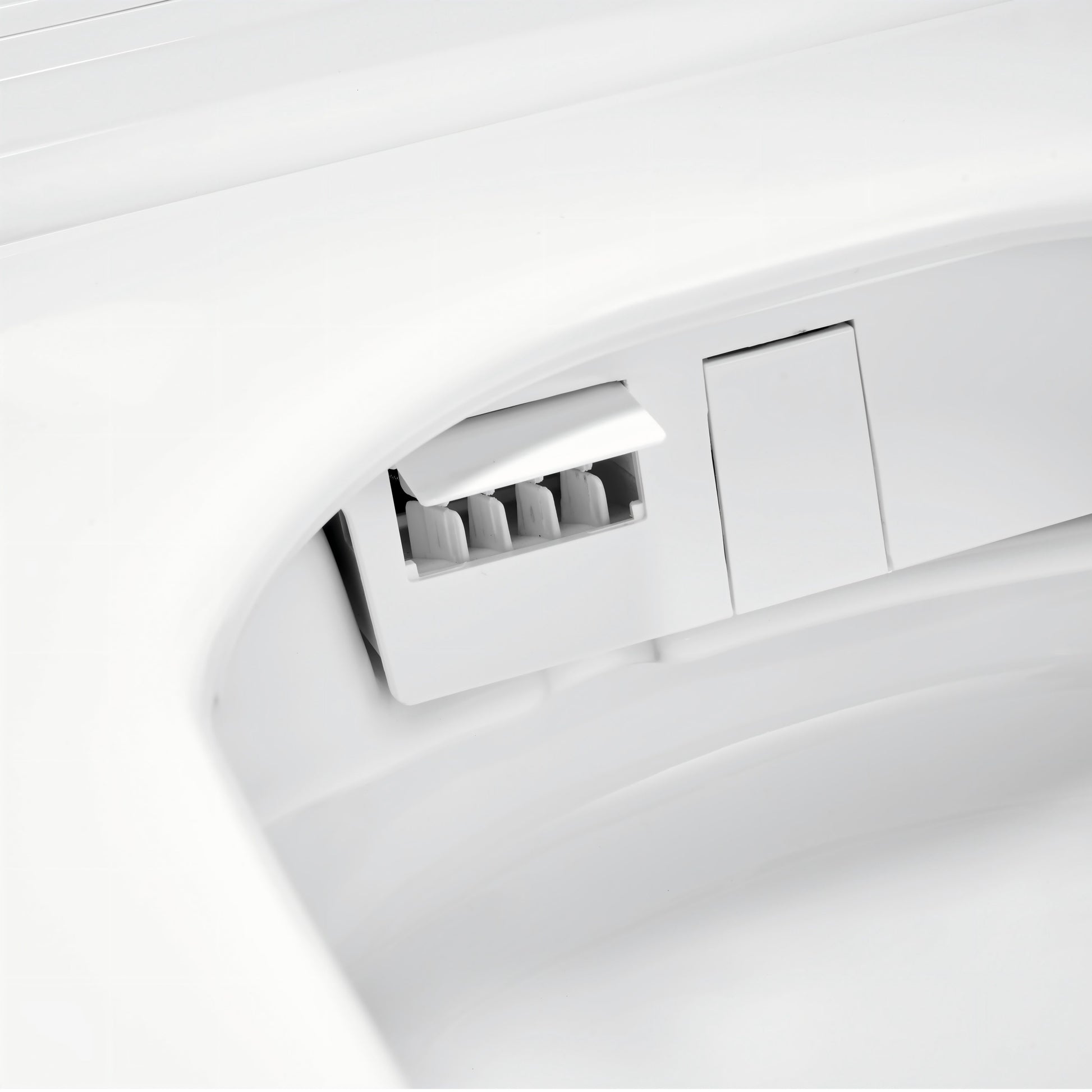 Modern Antibacterial Ceramic Smart Toilet with Side Ambient Lighting