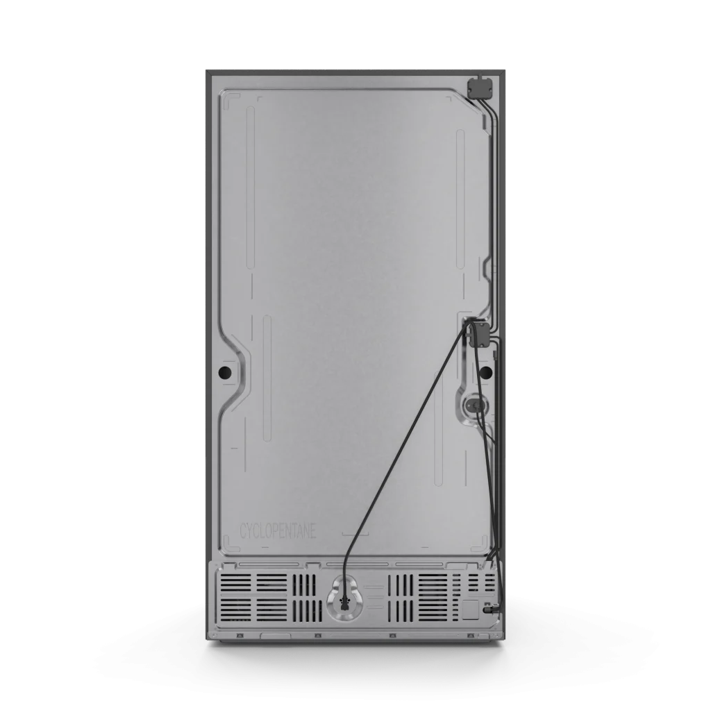 36 Inch Professional French Door Refrigerator with Ice and Water Dispenser