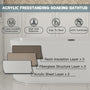 59"/67" Linear Acrylic Stand Alone Soaker Tub with cUPC Certified, Glossy White