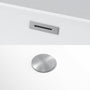 59"/67" Acrylic Freestanding Bathtub with Unique Pleated Design