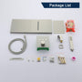 Wall-Mounted Rainfall & Waterfall Shower Head System with Handheld Shower