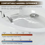 Elongated Smart Bidet Toilet with Heated Seat, Dryer and Warm Water