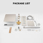 12-inch 3-Function Thermostatic Dual Shower System with Handheld