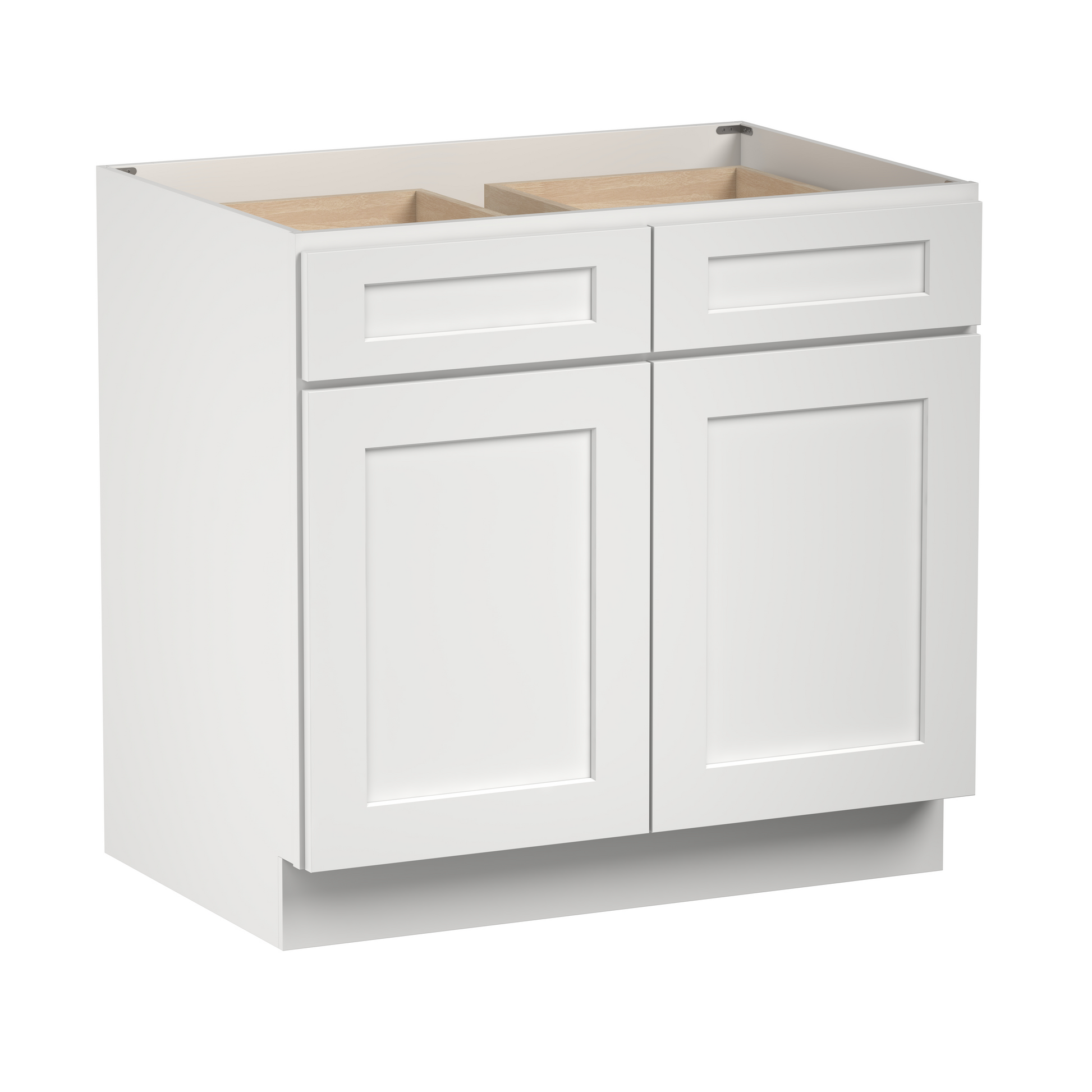 RTA Kitchen Cabinets White Shaker Style Complete DIY Set