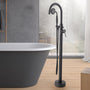 6 GPM Freestanding Bathtub Faucet with Hand Held Shower and Double Handle -CASAINC