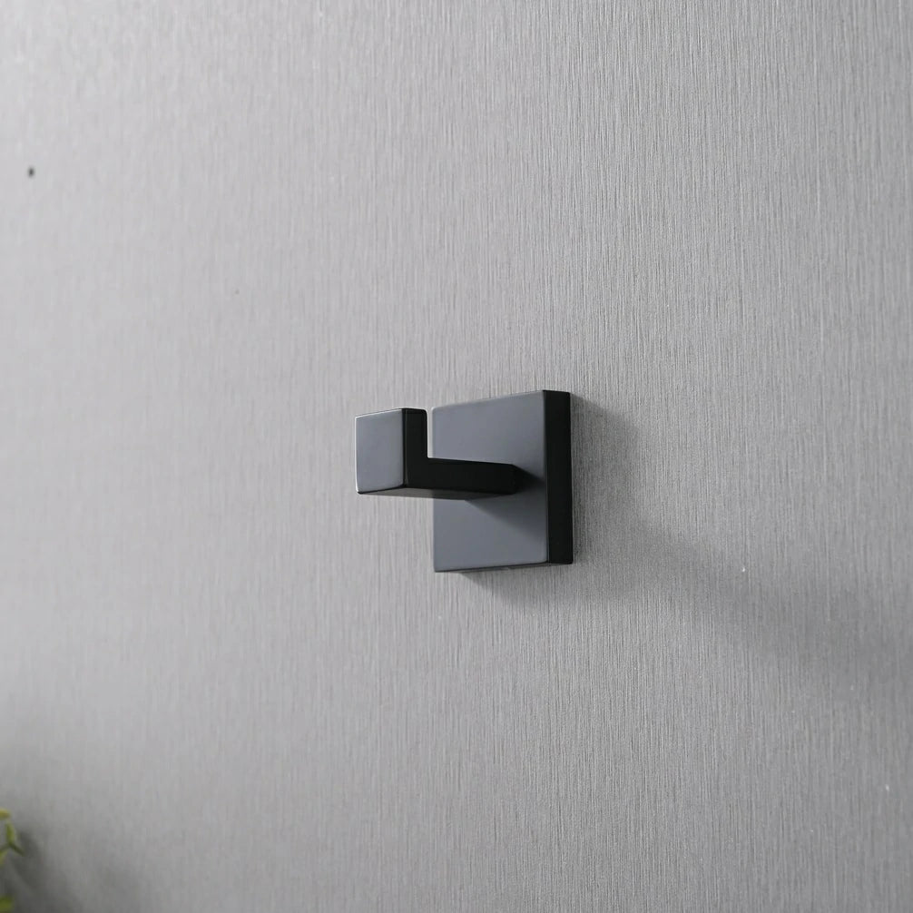 Wall-Mounted Stainless Steel Towel & Coat Hooks for Bathroom Bedroom & Kitchen