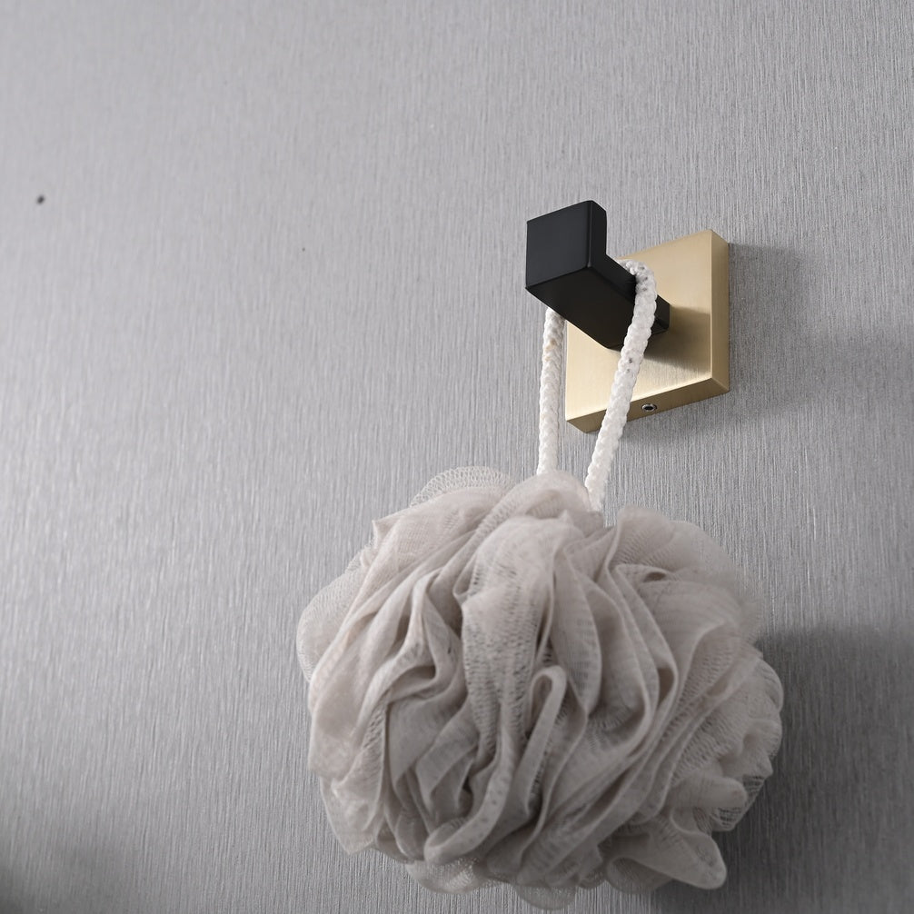 Wall-Mounted Stainless Steel Towel & Coat Hooks for Bathroom Bedroom & Kitchen