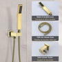 CASAINC 12 inch Wall Mounted Shower System with Bathtub Faucet and Hand Shower