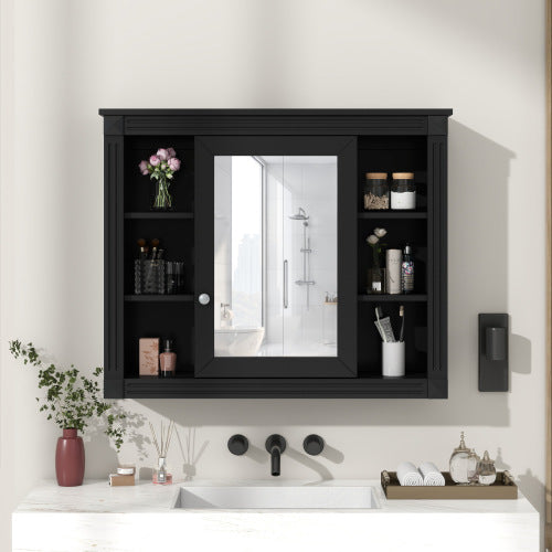 36'' Single Sink Freestanding Bathroom Vanity with 2 Soft Closing Doors and 2 Drawers