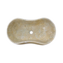 23.6” Genuine Natural Marble Vessel Sink – polished surface in Beige/White/Gray/Green