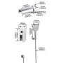 Casainc 2 Function 10" Wall Mounted Dual Shower Heads Shower System In Chrome-CASAINC
