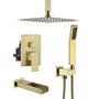 CASAINC Shower System with Cascading Tub Filler