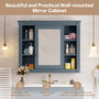 36'' Single Sink Freestanding Bathroom Vanity with 2 Soft Closing Doors and 2 Drawers