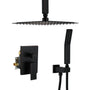10-inch Ceiling-Mount 2-Function Shower System with Hand Shower