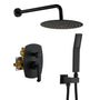 10-inch Wall-Mount Round Shower System with Hand Shower