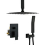 10" Ceiling-Mount 2-Function Shower System with Hand Shower