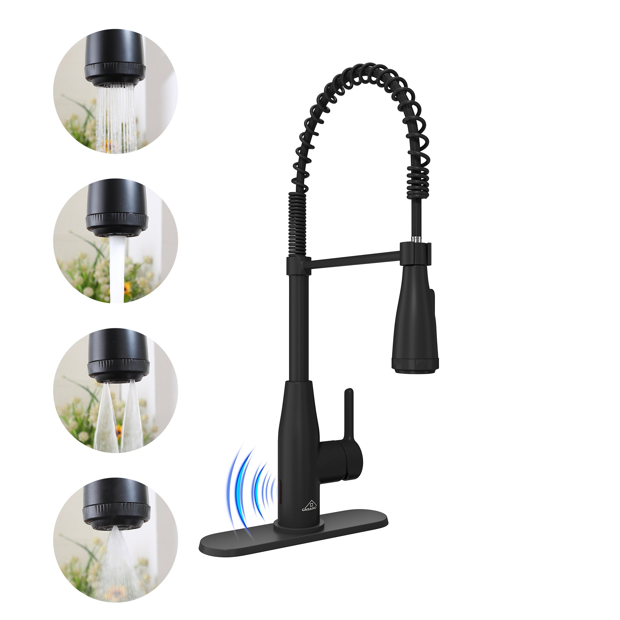 Touchless Kitchen Faucet with Automatically Turn Off