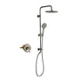 10" Exposed Shower System 3-Spray Patterns Shower Head System