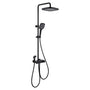 10-inch 4-Function Thermostatic Exposed Shower System with Tub Spout & Handheld Bidet