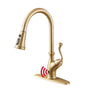 3-Spray Patterns 1.8 GPM Touchless Pull Down Sprayer Kitchen Faucet