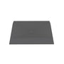 27in Bathroom Concrete Rectangular Vessel Sink with Drainer in Mottled Bluish Grey / Black Earth / Taupe Clay