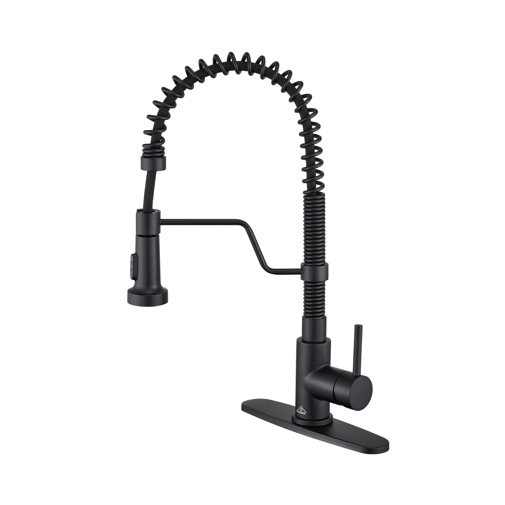 Modern Kitchen Faucet with Pull-Down Sprayer, 360° Swivel, Three Functions for Effortless Cooking and Cleaning