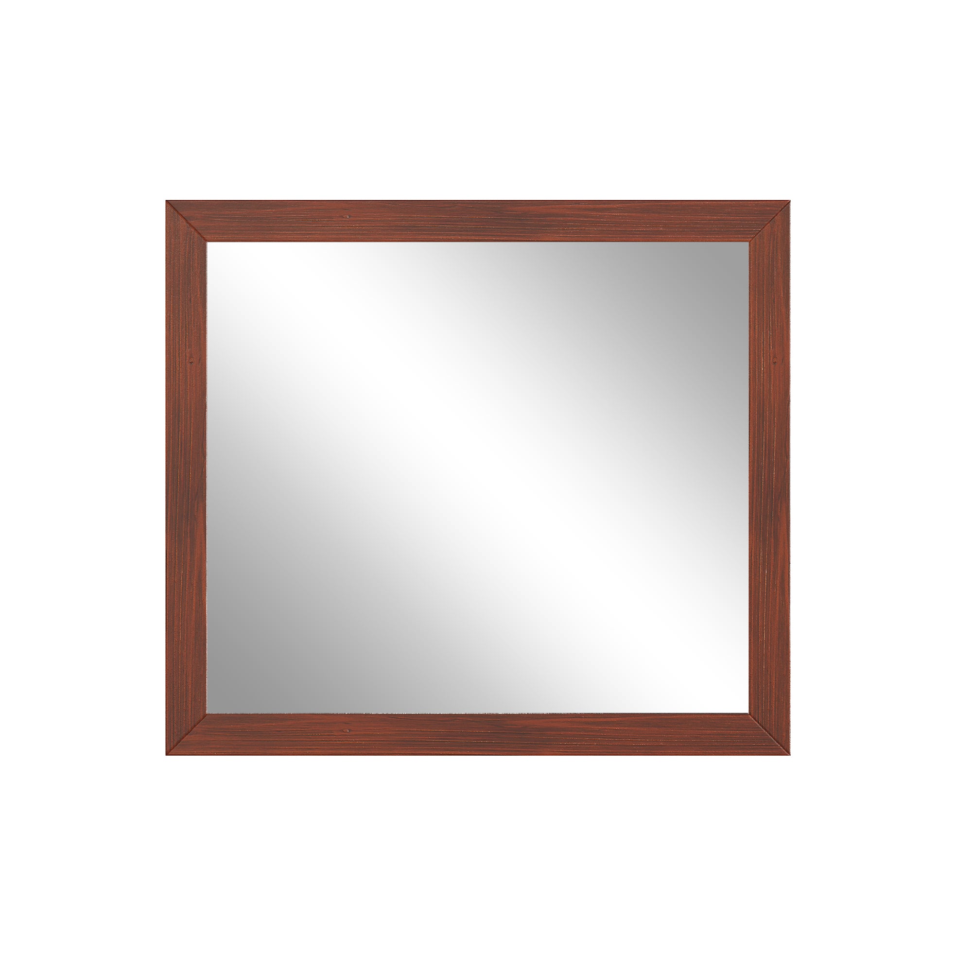 30"/36"/48"/60" Solid Wood Frame Mirror Only with Cherry (Vertical)