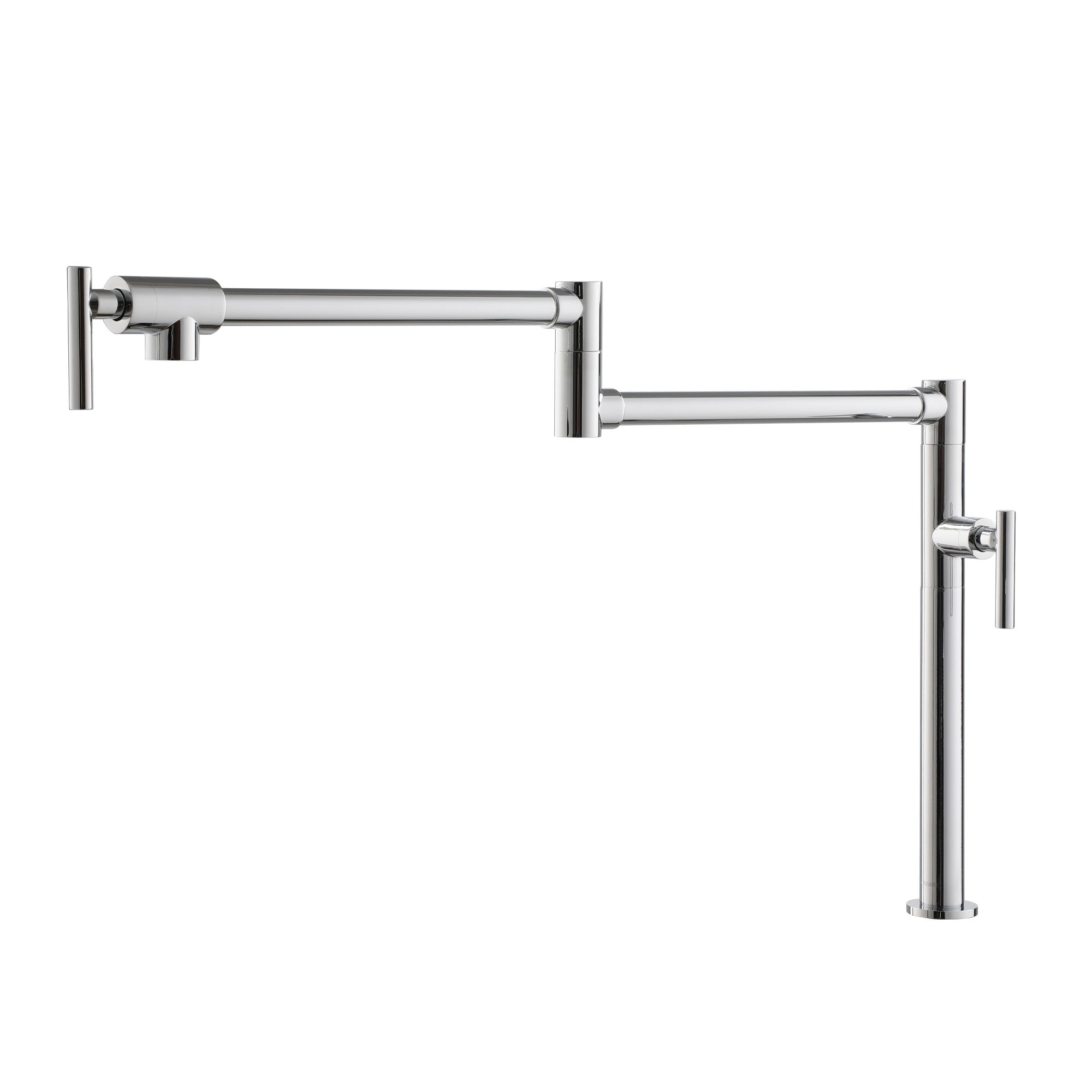 Foldable Kitchen Faucet with 360° Swivel Spout & Space-Saving Modern Design