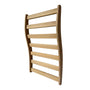 Infrared Sauna Backrest Ergonomic S-Shaped Hemlock Support