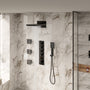22" Luxury Thermostatic Shower System with Digital Temperature Display