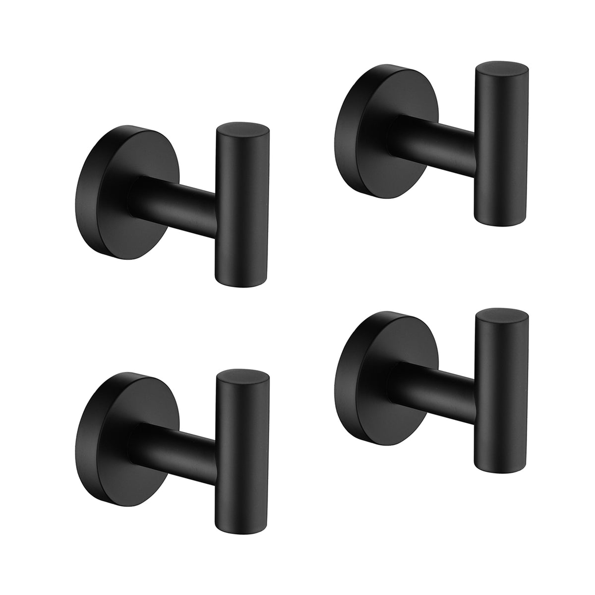 Wall-Mounted Stainless Steel Bathroom Towel Hooks/Coat Hooks for Bathroom