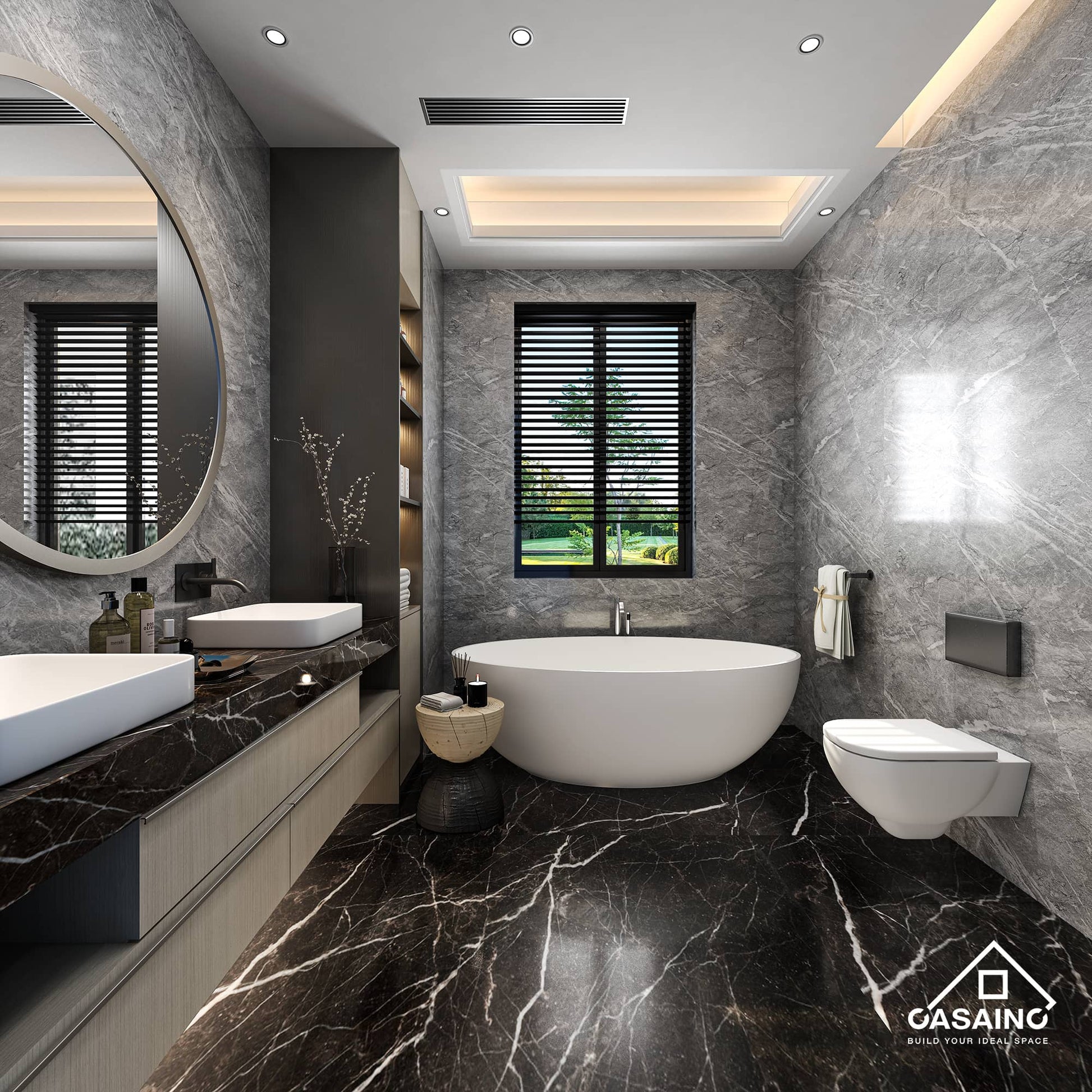 CASAINC 67 Inch Artificial Stone Resin Composite Flatbottom Walk in Bathtub in White 