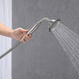 6 GPM Freestanding Bathtub Faucet with Hand Held Shower and Double Handle -CASAINC