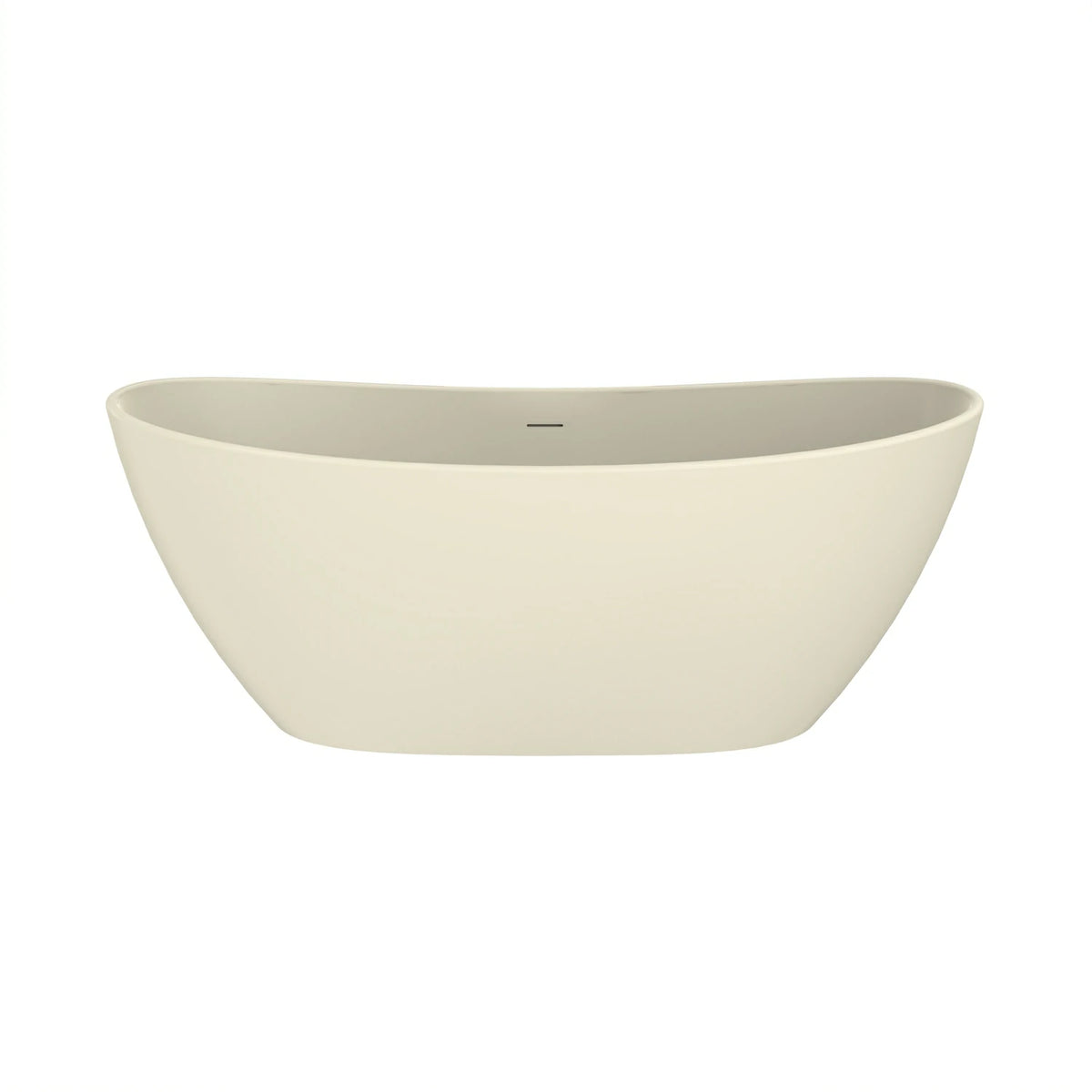 65" Artificial Stone Solid Surface Freestanding Bathtub for Bathroom